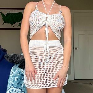 Swim suit cover-up set!